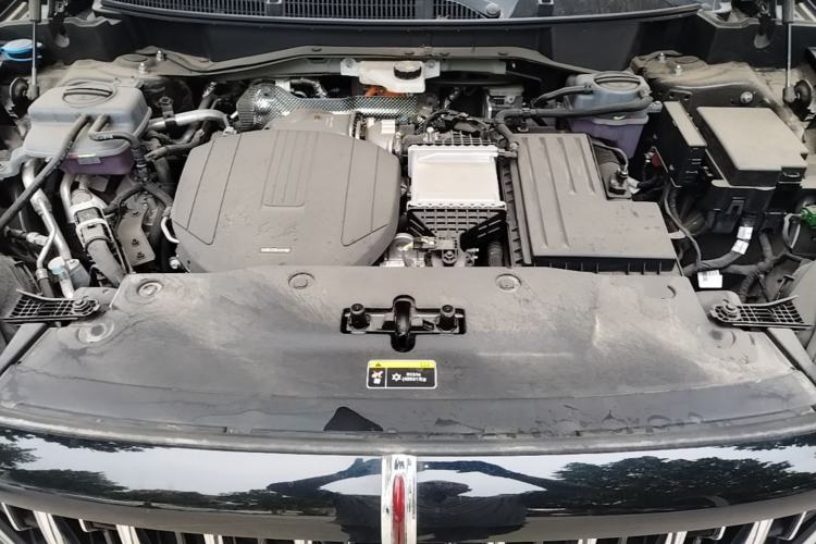 Used Hongqi HS3 PHEV 2025 Model 117km Jingwei Edition Engine Bay