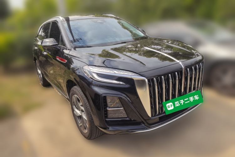 Used Hongqi HS3 PHEV 2025 Model 125km Jingwei 2 Millionth Anniversary Edition Front Right 45 Deg