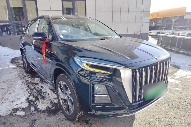 Used Hongqi HS3 PHEV 2025 Model 125km Jingwei 2 Millionth Anniversary Edition Front Right 45 Deg