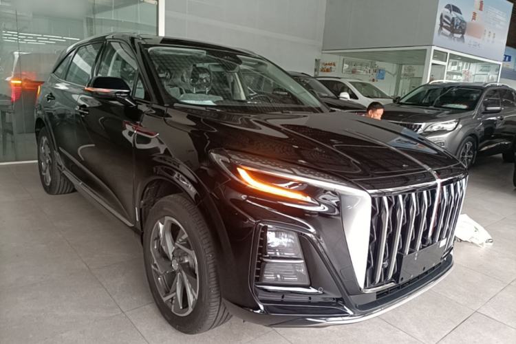 Used Hongqi HS3 PHEV 2025 Model 117km Jingwei Edition Front Right 45 Deg