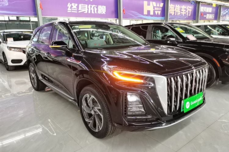 Used Hongqi HS3 PHEV 2025 Model 117km Jingwei Edition Front Right 45 Deg