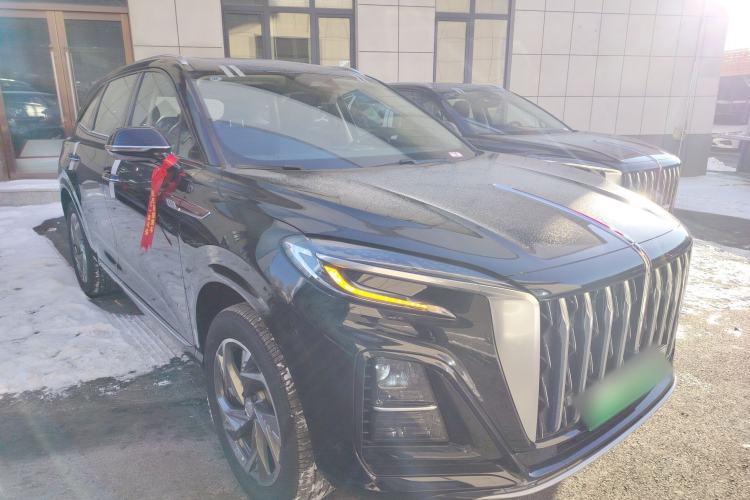 Used Hongqi HS3 PHEV 2025 Model 125km Jingwei 2 Millionth Anniversary Edition Front Right 45 Deg