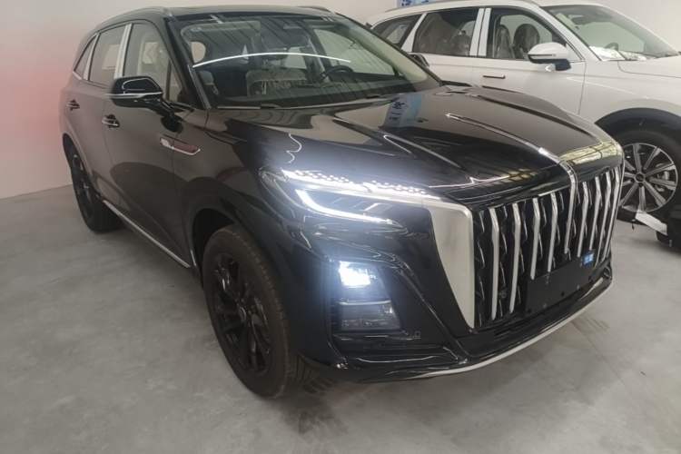 Used Hongqi HS3 PHEV 2025 Model 125km Jingwei PLUS 2 Millionth Anniversary Edition Front Right 45 Deg