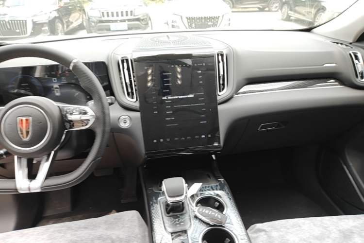 Used Hongqi HS3 PHEV 2025 Model 125km Jingwei 2 Millionth Anniversary Edition Gear Lever