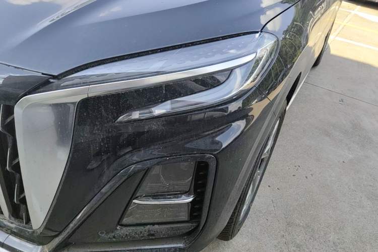 Used Hongqi HS3 PHEV 2025 Model 125km Jingwei 2 Millionth Anniversary Edition Left Front Headlight
