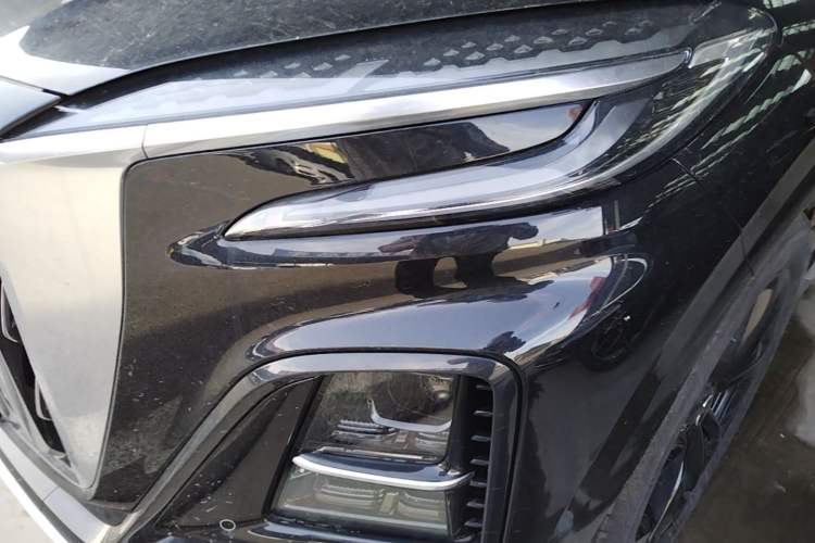 Used Hongqi HS3 PHEV 2025 Model 117km Jingwei Edition Left Front Headlight