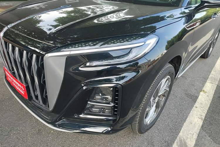 Used Hongqi HS3 PHEV 2025 Model 125km Jingwei 2 Millionth Anniversary Edition Left Front Headlight