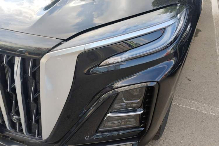 Used Hongqi HS3 PHEV 2025 Model 117km Jingwei Edition Left Front Headlight