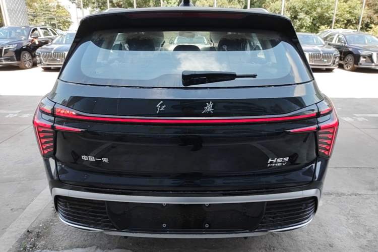 Used Hongqi HS3 PHEV 2025 Model 125km Jingwei 2 Millionth Anniversary Edition Rear