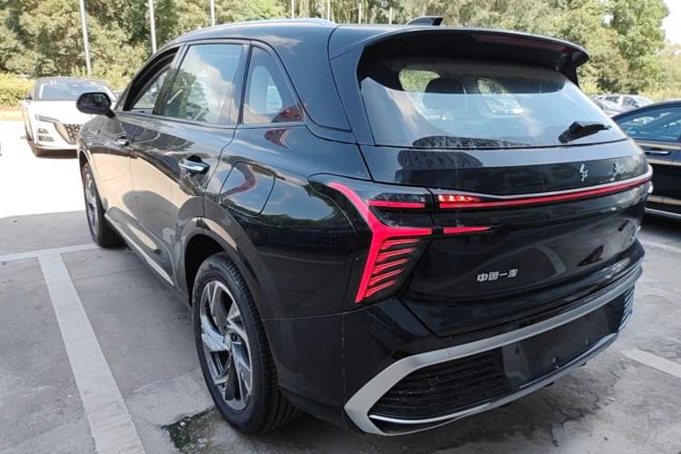 Used Hongqi HS3 PHEV 2025 Model 125km Jingwei 2 Millionth Anniversary Edition Rear Left 45 Deg