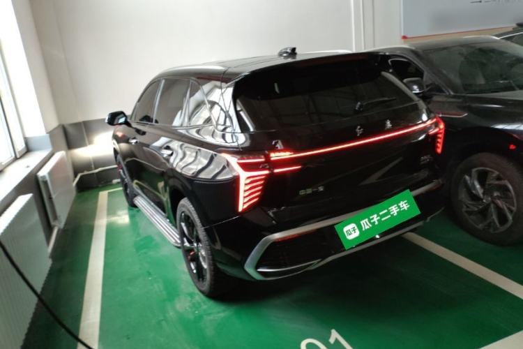 Used Hongqi HS3 PHEV 2025 Model 125km Jingwei PLUS 2 Millionth Anniversary Edition Rear Left 45 Deg