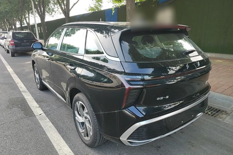 Used Hongqi HS3 PHEV 2025 Model 125km Jingwei 2 Millionth Anniversary Edition Rear Left 45 Deg