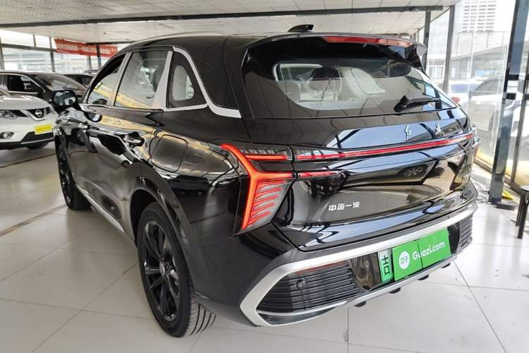 Used Hongqi HS3 PHEV 2025 Model PHEV 117km Jingwei PLUS Edition Rear Left 45 Deg