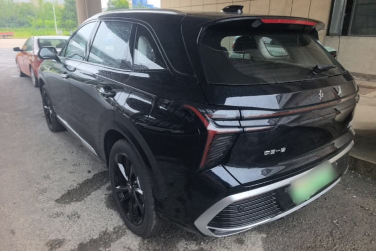 Used Hongqi HS3 PHEV 2025 Model PHEV 117km Jingwei PLUS Edition Rear Left 45 Deg