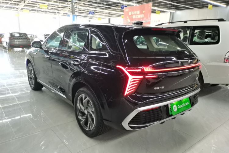 Used Hongqi HS3 PHEV 2025 Model 117km Jingwei Edition Rear Left 45 Deg