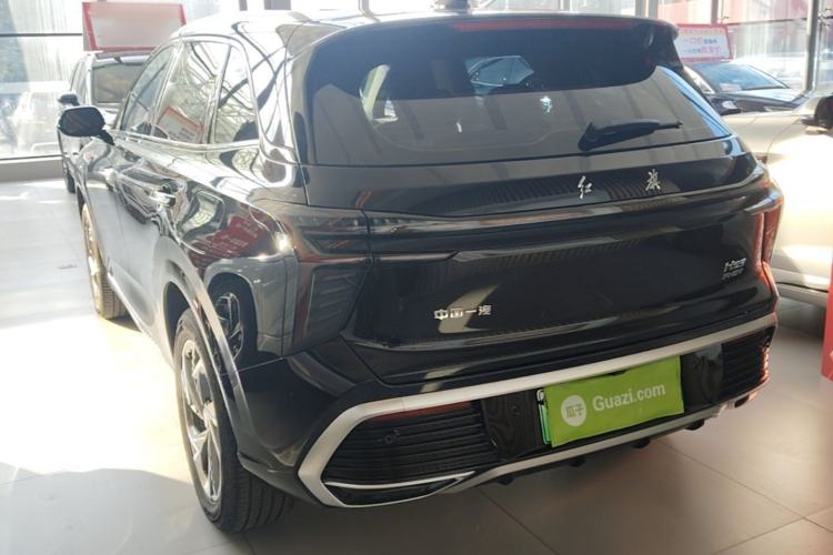 Used Hongqi HS3 PHEV 2025 Model 117km Jingwei Edition Rear Left 45 Deg