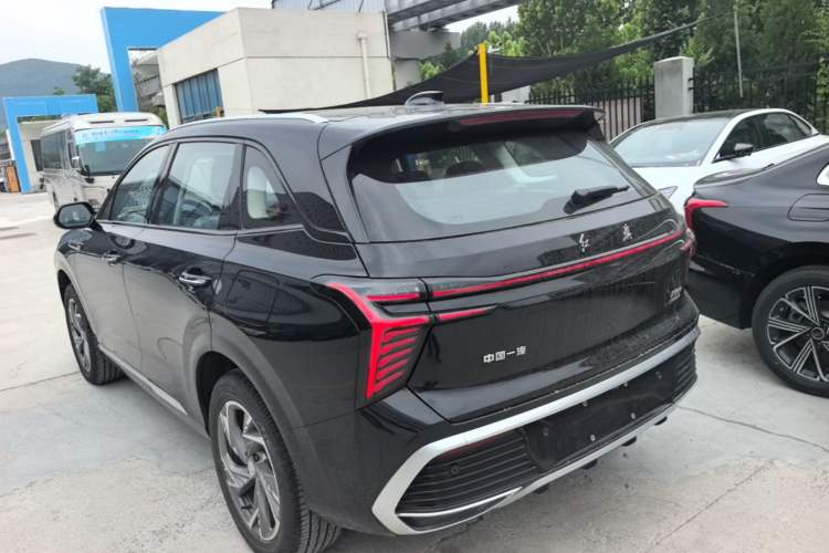 Used Hongqi HS3 PHEV 2025 Model 125km Jingwei 2 Millionth Anniversary Edition Rear Left 45 Deg