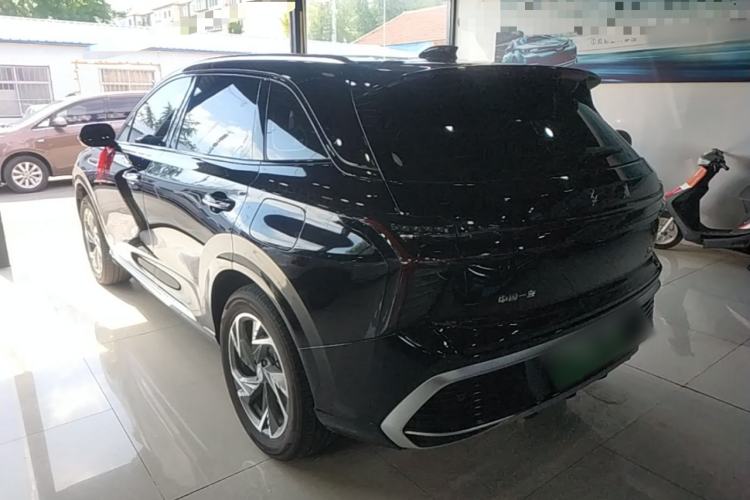 Used Hongqi HS3 PHEV 2025 Model 125km Jingwei 2 Millionth Anniversary Edition Rear Left 45 Deg