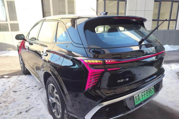 Used Hongqi HS3 PHEV 2025 Model 125km Jingwei 2 Millionth Anniversary Edition Rear Left 45 Deg