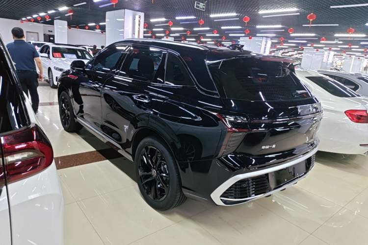 Used Hongqi HS3 PHEV 2025 Model PHEV 117km Jingwei PLUS Edition Rear Left 45 Deg