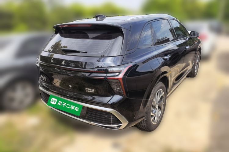 Used Hongqi HS3 PHEV 2025 Model 125km Jingwei 2 Millionth Anniversary Edition Rear Right 45 Deg