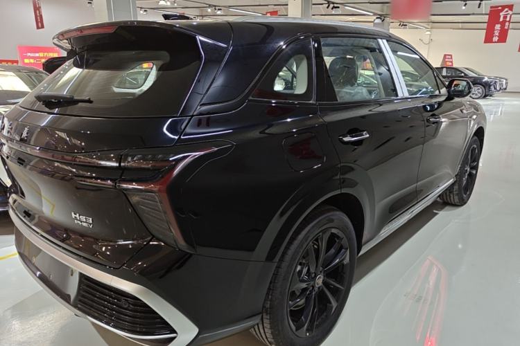 Used Hongqi HS3 PHEV 2025 Model 125km Jingwei PLUS 2 Millionth Anniversary Edition Rear Right 45 Deg