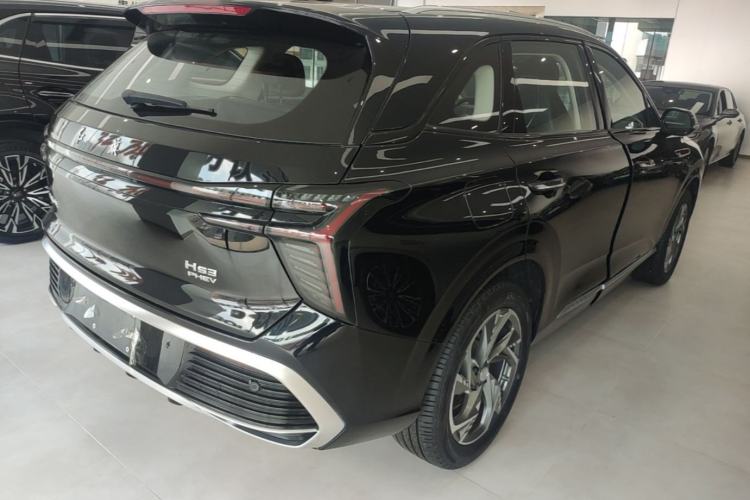 Used Hongqi HS3 PHEV 2025 Model 117km Jingwei Edition Rear Right 45 Deg