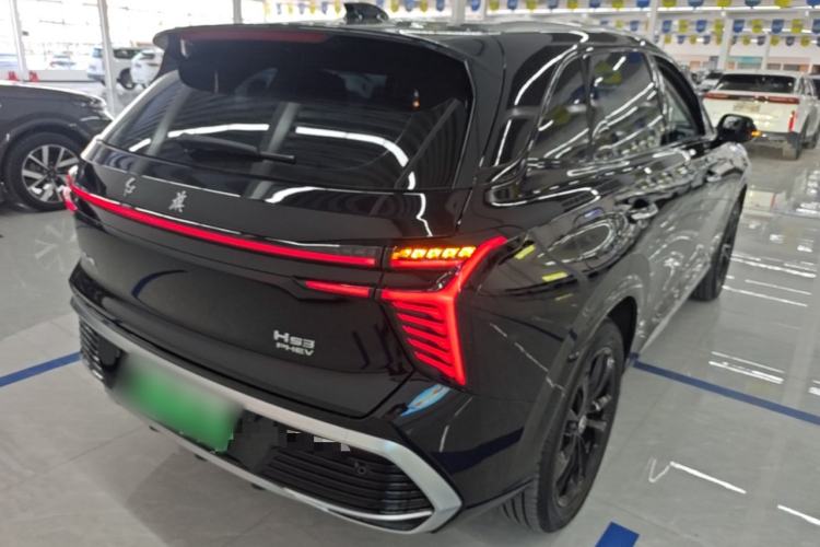 Used Hongqi HS3 PHEV 2025 Model 125km Jingwei PLUS 2 Millionth Anniversary Edition Rear Right 45 Deg