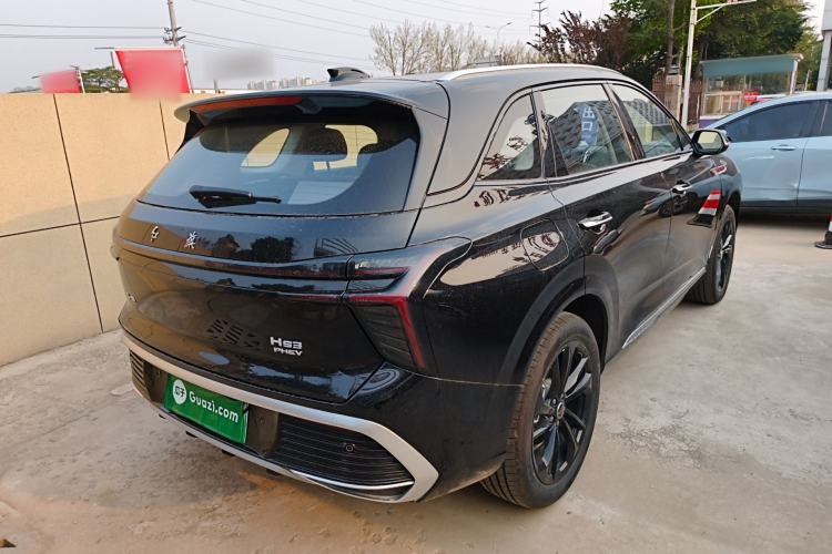 Used Hongqi HS3 PHEV 2025 Model 125km Jingwei PLUS 2 Millionth Anniversary Edition Rear Right 45 Deg
