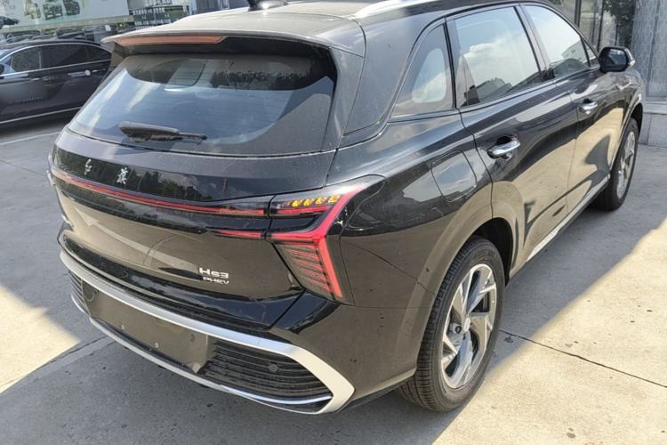Used Hongqi HS3 PHEV 2025 Model 125km Jingwei 2 Millionth Anniversary Edition Rear Right 45 Deg