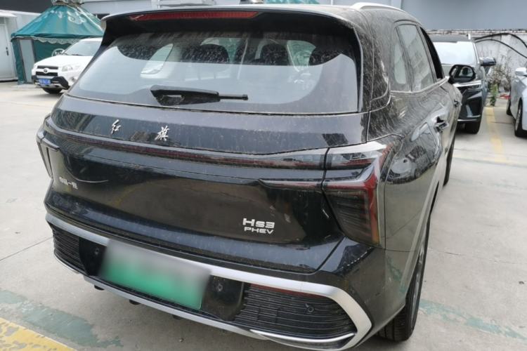 Used Hongqi HS3 PHEV 2025 Model 117km Jingwei Edition Rear Right 45 Deg