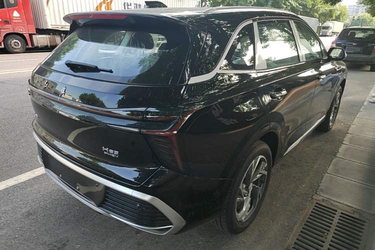 Used Hongqi HS3 PHEV 2025 Model 125km Jingwei 2 Millionth Anniversary Edition Rear Right 45 Deg