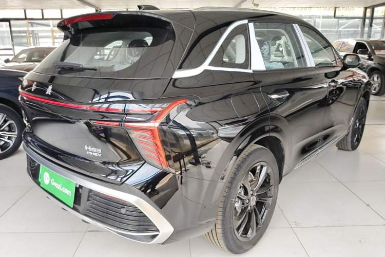 Used Hongqi HS3 PHEV 2025 Model PHEV 117km Jingwei PLUS Edition Rear Right 45 Deg