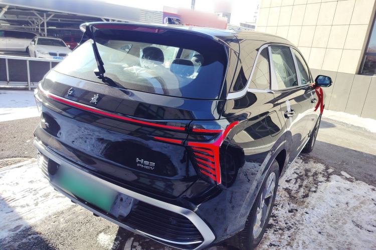 Used Hongqi HS3 PHEV 2025 Model 125km Jingwei 2 Millionth Anniversary Edition Rear Right 45 Deg
