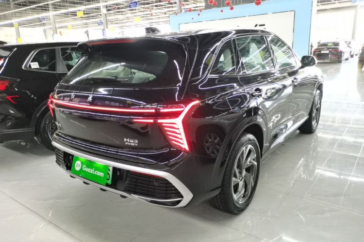 Used Hongqi HS3 PHEV 2025 Model 117km Jingwei Edition Rear Right 45 Deg