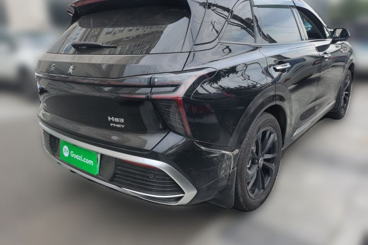 Used Hongqi HS3 PHEV 2025 Model 125km Jingwei PLUS 2 Millionth Anniversary Edition Rear Right 45 Deg