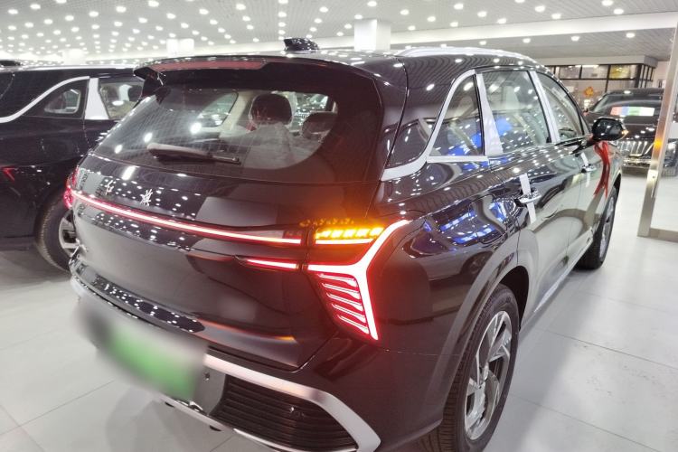 Used Hongqi HS3 PHEV 2025 Model 125km Jingwei 2 Millionth Anniversary Edition Rear Right 45 Deg