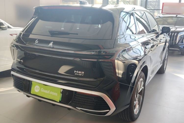 Used Hongqi HS3 PHEV 2025 Model 117km Jingwei Edition Rear Right 45 Deg