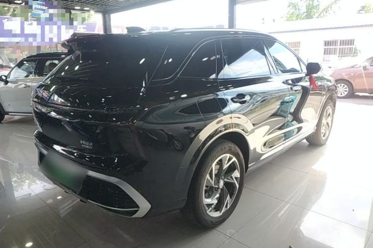 Used Hongqi HS3 PHEV 2025 Model 125km Jingwei 2 Millionth Anniversary Edition Rear Right 45 Deg
