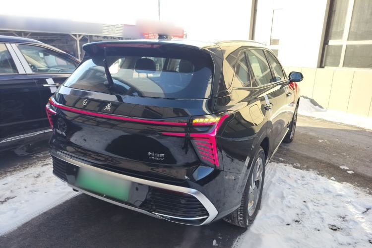 Used Hongqi HS3 PHEV 2025 Model 125km Jingwei 2 Millionth Anniversary Edition Rear Right 45 Deg