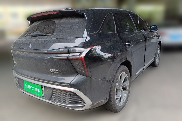 Used Hongqi HS3 PHEV 2025 Model 125km Jingwei 2 Millionth Anniversary Edition Rear Right 45 Deg