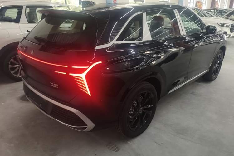 Used Hongqi HS3 PHEV 2025 Model 125km Jingwei PLUS 2 Millionth Anniversary Edition Rear Right 45 Deg