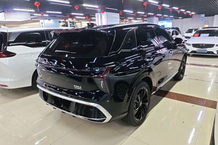 Used Hongqi HS3 PHEV 2025 Model PHEV 117km Jingwei PLUS Edition Rear Right 45 Deg
