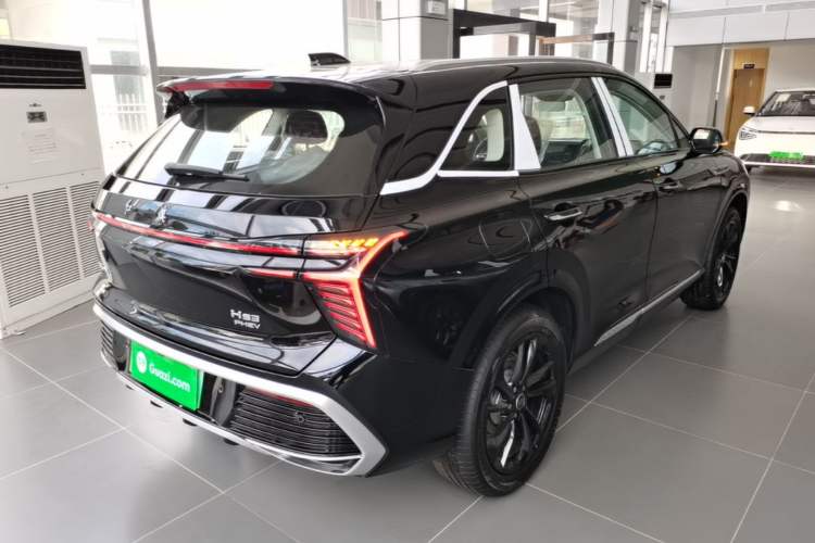 Used Hongqi HS3 PHEV 2025 Model 125km Jingwei PLUS 2 Millionth Anniversary Edition Rear Right 45 Deg