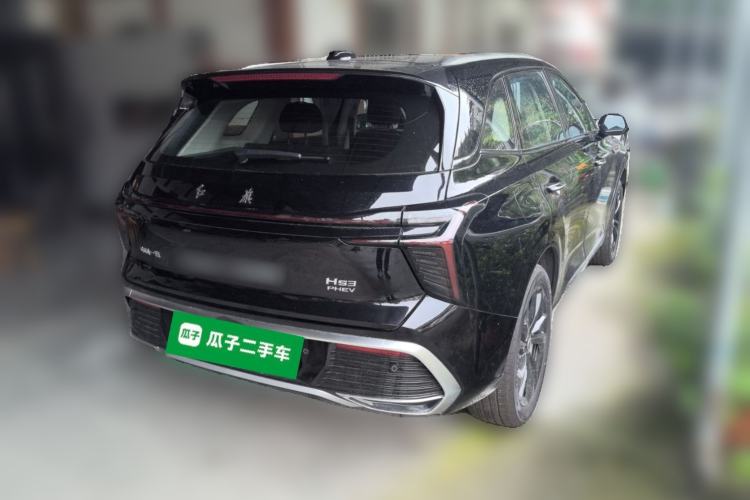 Used Hongqi HS3 PHEV 2025 Model 125km Jingwei PLUS 2 Millionth Anniversary Edition Rear Right 45 Deg
