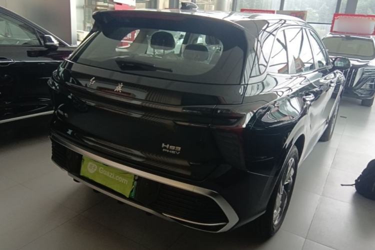 Used Hongqi HS3 PHEV 2025 Model 125km Jingwei 2 Millionth Anniversary Edition Rear Right 45 Deg