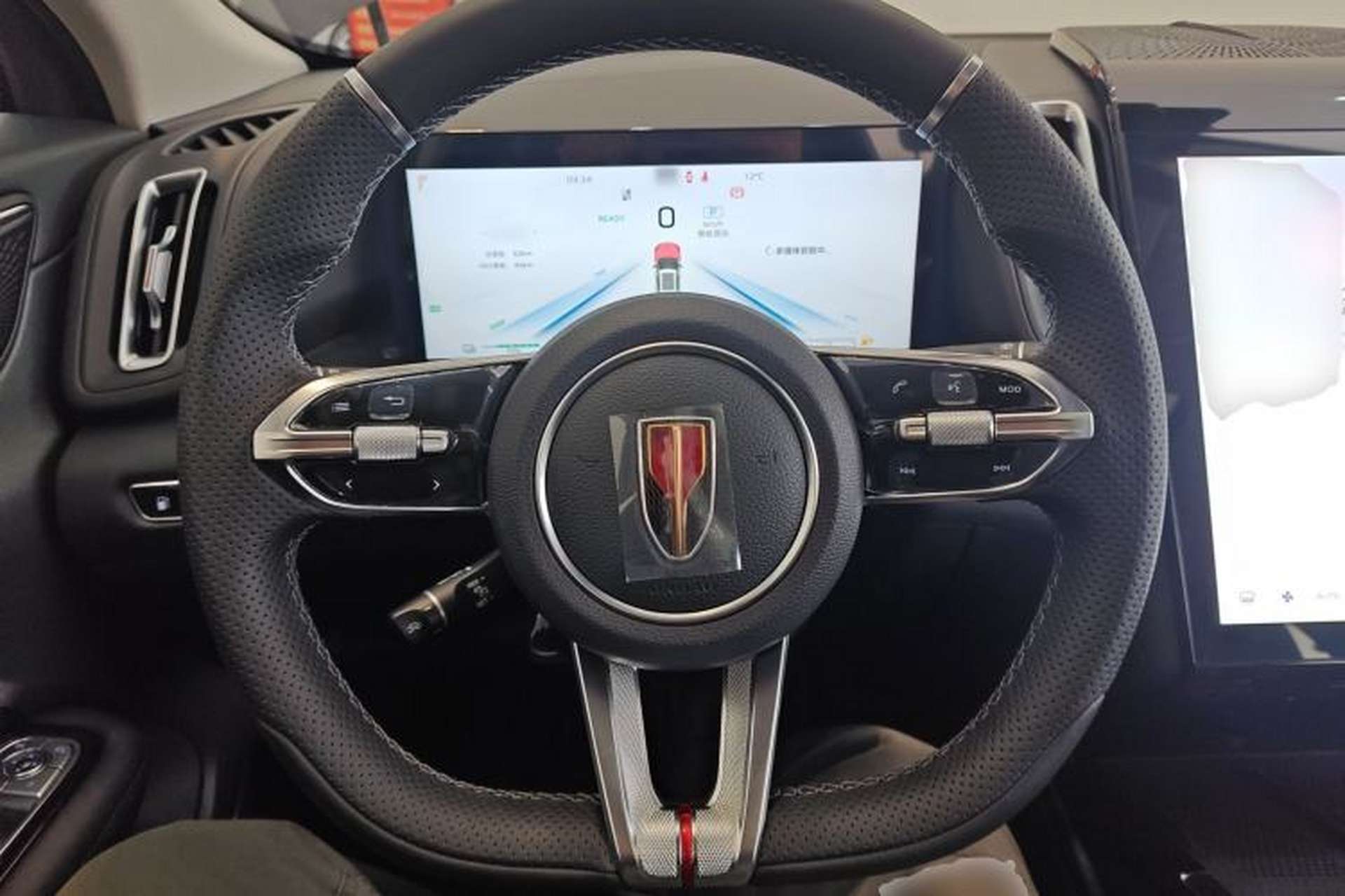 Used Hongqi HS3 PHEV 2025 Model 125km Jingwei 2 Millionth Anniversary Edition Steering Wheel