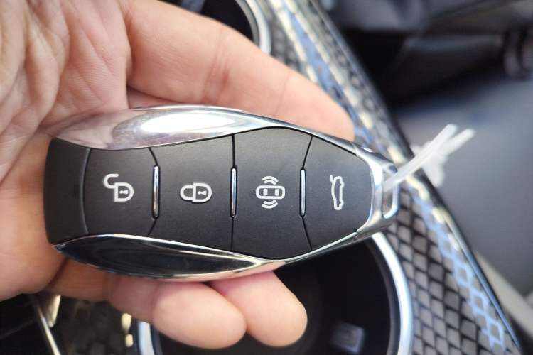 Used Hongqi HS3 PHEV 2025 Model 125km Jingwei 2 Millionth Anniversary Edition Vehicle Key
