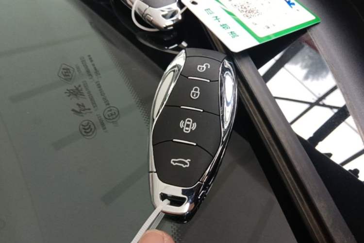Used Hongqi HS3 PHEV 2025 Model 125km Jingwei 2 Millionth Anniversary Edition Vehicle Key