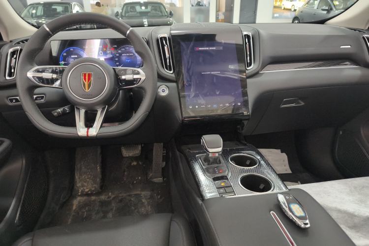 Used Hongqi HS3 PHEV 2025 Model PHEV 117km Jingwei PLUS Edition Center Console